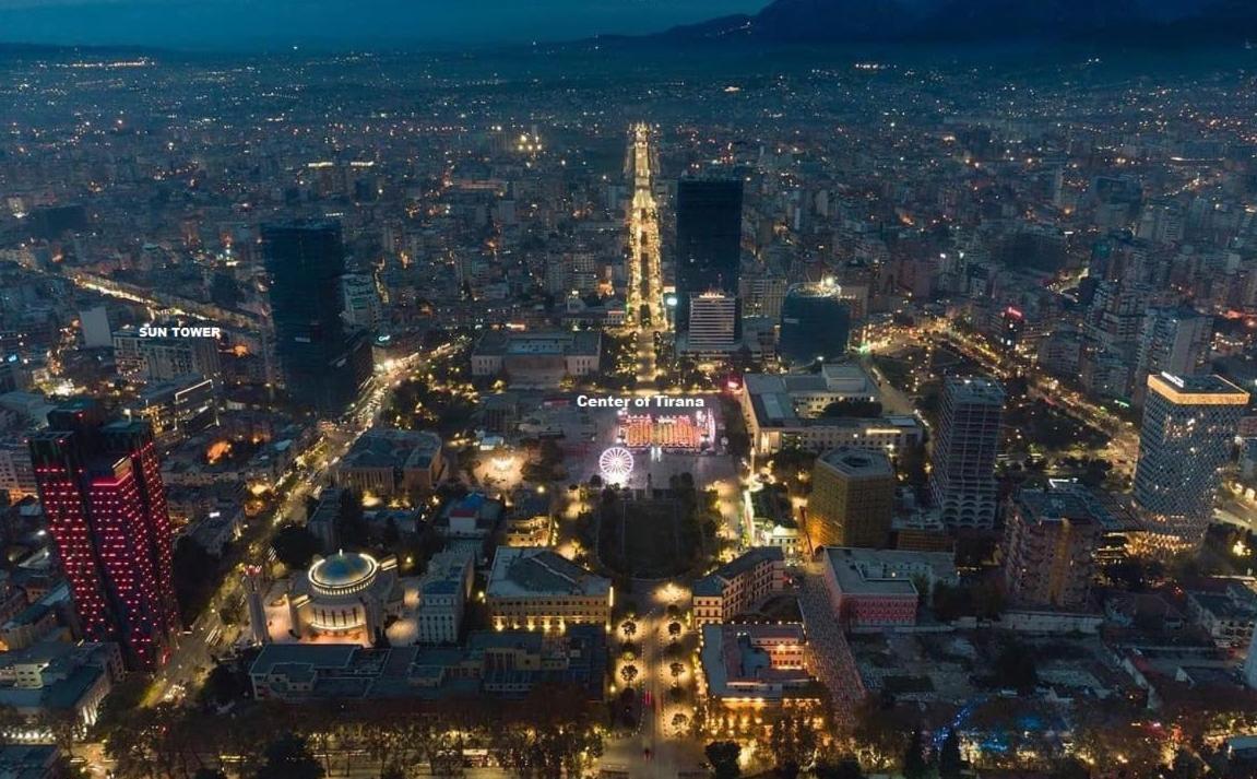 Sun Tower-center Of Tirana